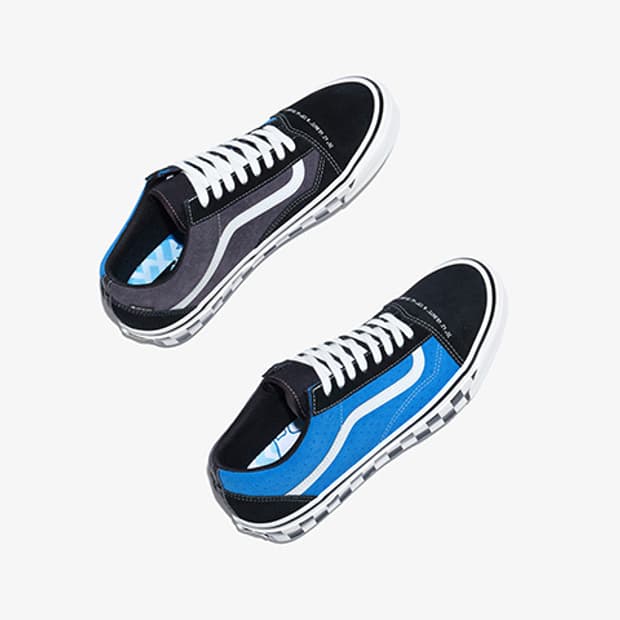 285 반스 미타 스니커즈 프리미엄 올드스쿨 고어텍스 블랙 블루