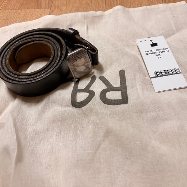 RRL 빈센스 벨트 34