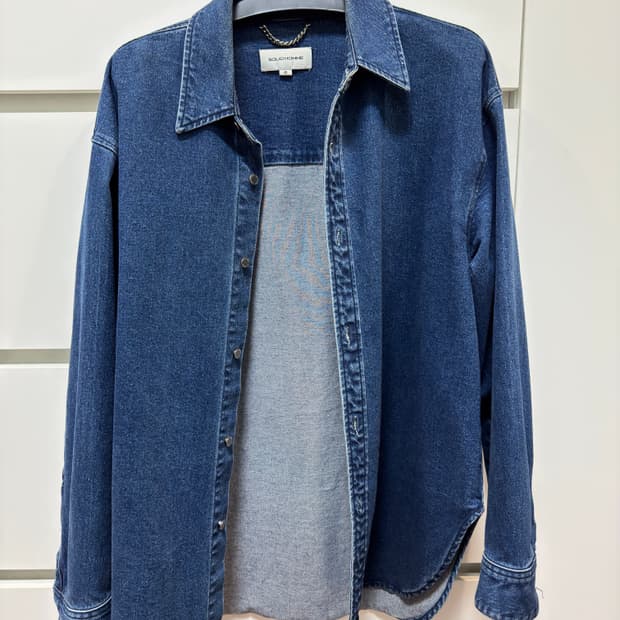 솔리드옴므 데님 셔츠자켓