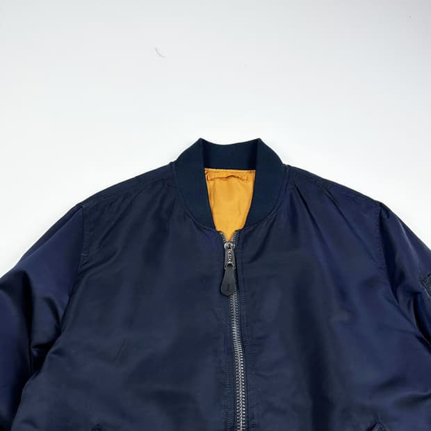 알파인더스트리 ma1 네이비 봄버 항공점퍼 (XL)