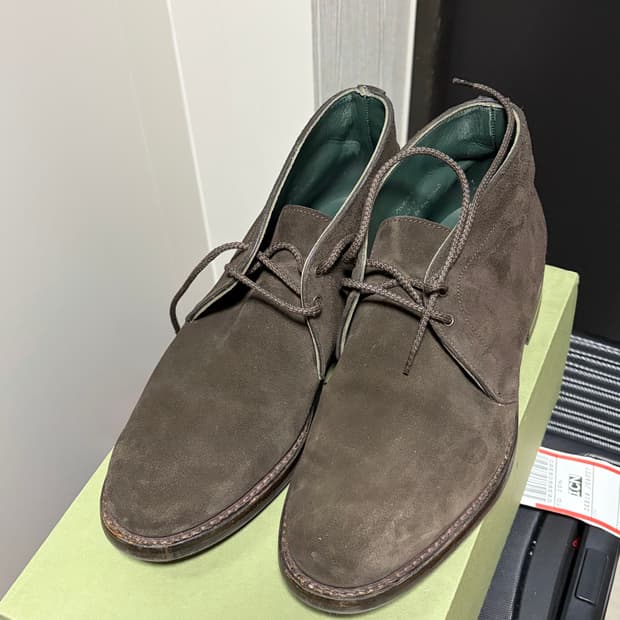 (270) 드레익스 스웨이드 머피 처카부츠 다크브라운 판매