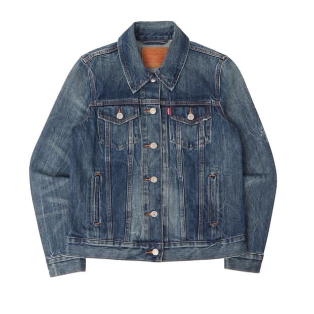 리바이스 워시드 3rd 트러커 데님자켓