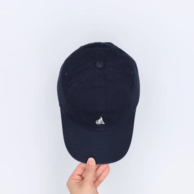 F 빈폴 스몰로고 클래식 볼캡 모자 네이비 4304