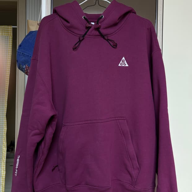 나이키 ACG 써마핏 플리스 풀오버 후드 로즈우드- 아시아