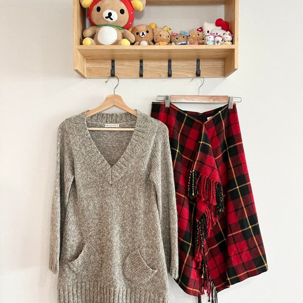 jpn 히피 모리걸 하구미 스즈코 괴짜 코디세트