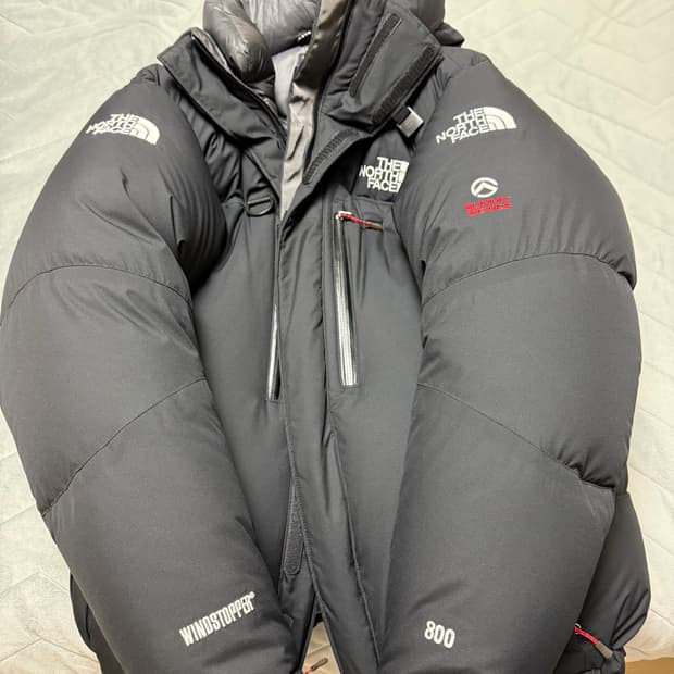 L 노스페이스 히말라야 블랙 s급