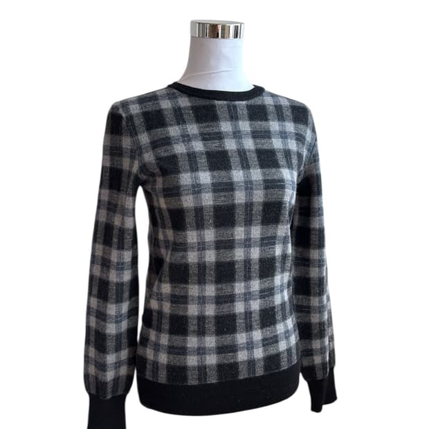 Checker Sweater
