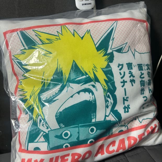 나의 히어로 아카데미 바쿠고 쿠션 점프페스타