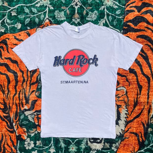 90s hard rock 세인트 마틴 티셔츠