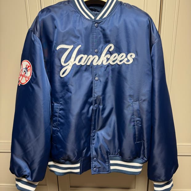 [정품] MLB 뉴욕양키즈 야구점퍼 XXL 새상품