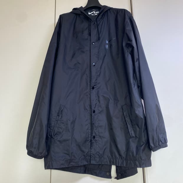나이키 꼼데가르송 BLACK 코치자켓 XXL (105)