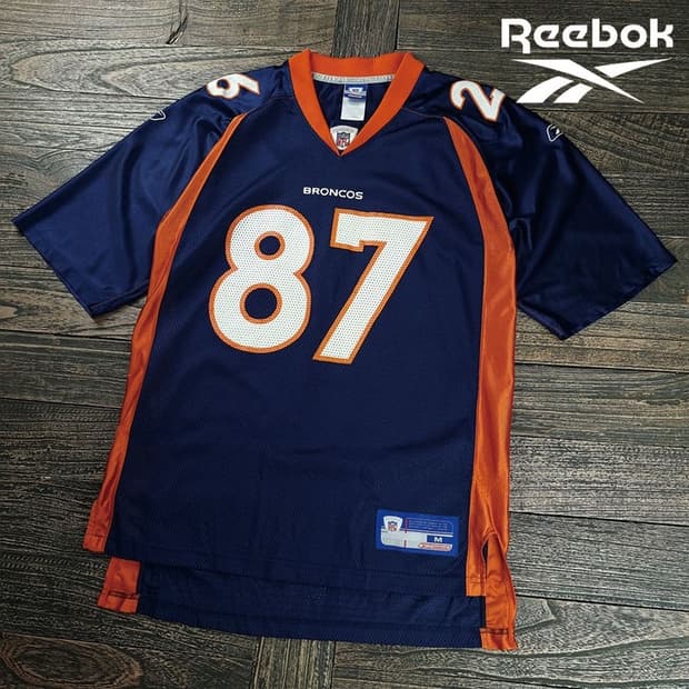 [리복] NFL 덴버 브론코스 럭비 져지 유니폼 반팔티 M20438