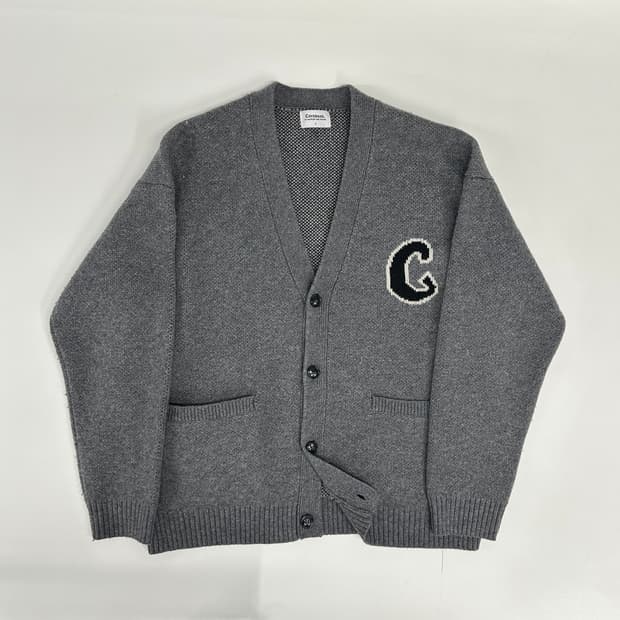 커버낫 브이넥 오버핏 가디건 