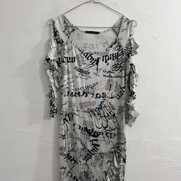 punk cutout top
