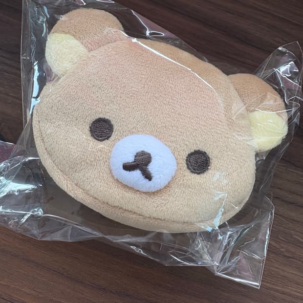 리락쿠마 카라비너 파우치