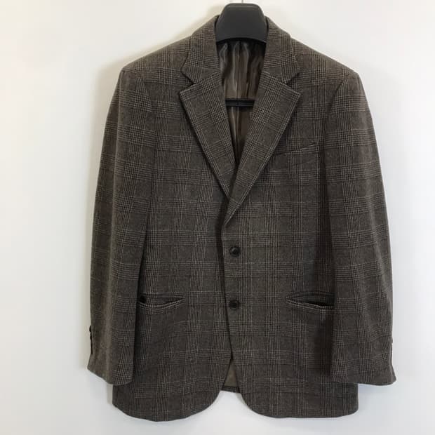 닥스 DAKS 캐시미어 체크모직자켓 [남성95]