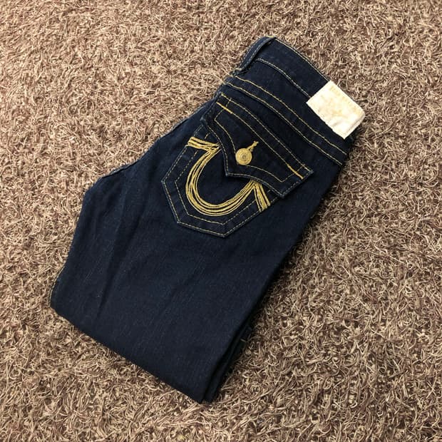 트루릴리전 BECKY 부츠컷 데님 팬츠