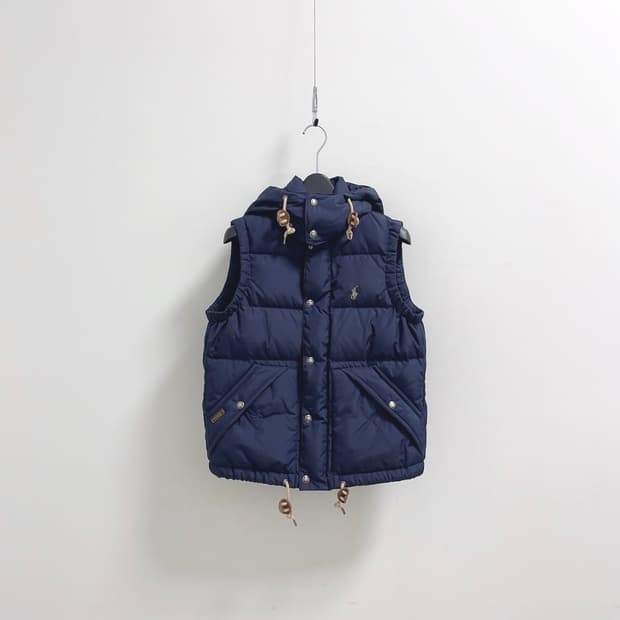 폴로 랄프로렌 네이비 베스트 다운 패딩