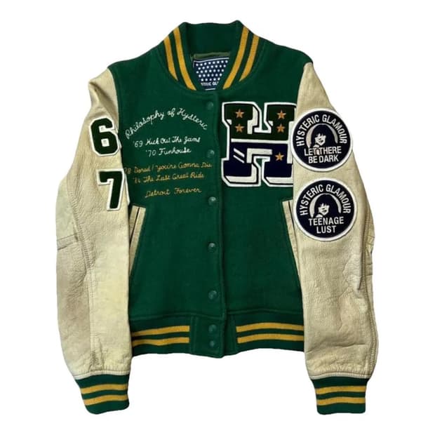 히스테릭글래머 스타디움 자켓