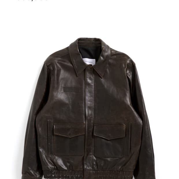 해칭룸  a2 leather jacket