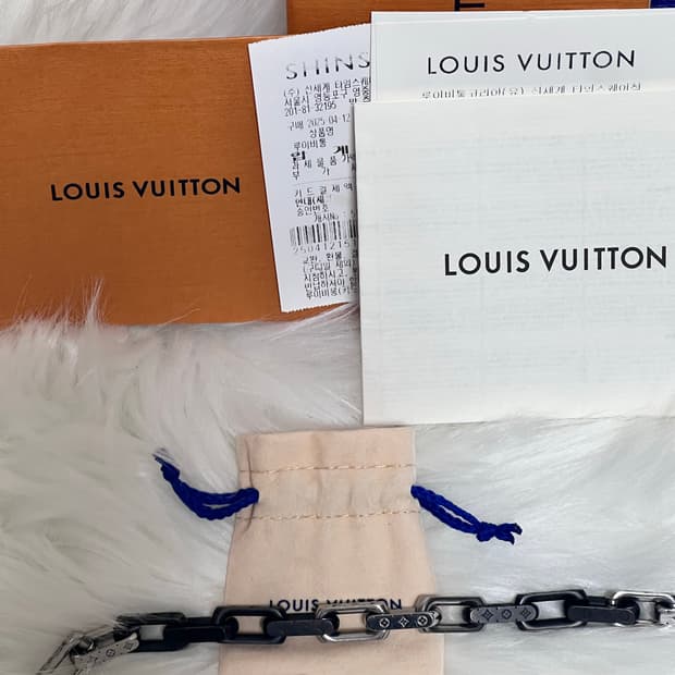 루이비통 버질아블로 체인 팔찌