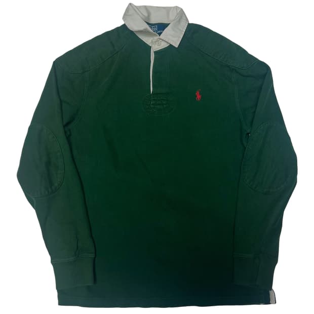 폴로 랄프로렌 스몰 포니로고 그린럭비티 S