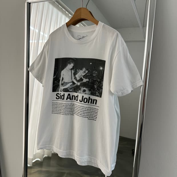 BeAMS x Dennis Morris 빔즈 데니스모리스 섹스피스톨즈 T