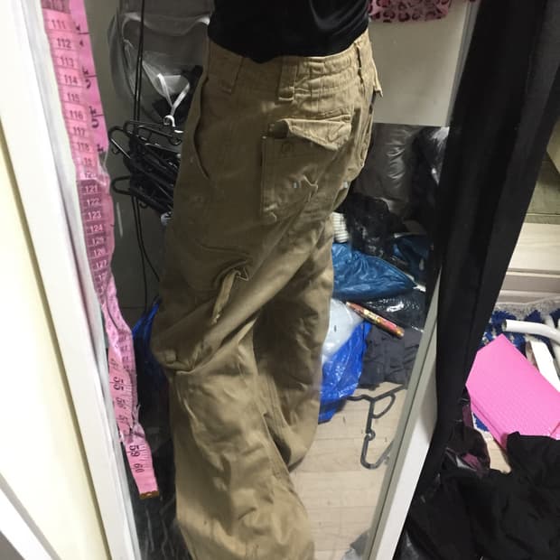 빈티지 카고바지