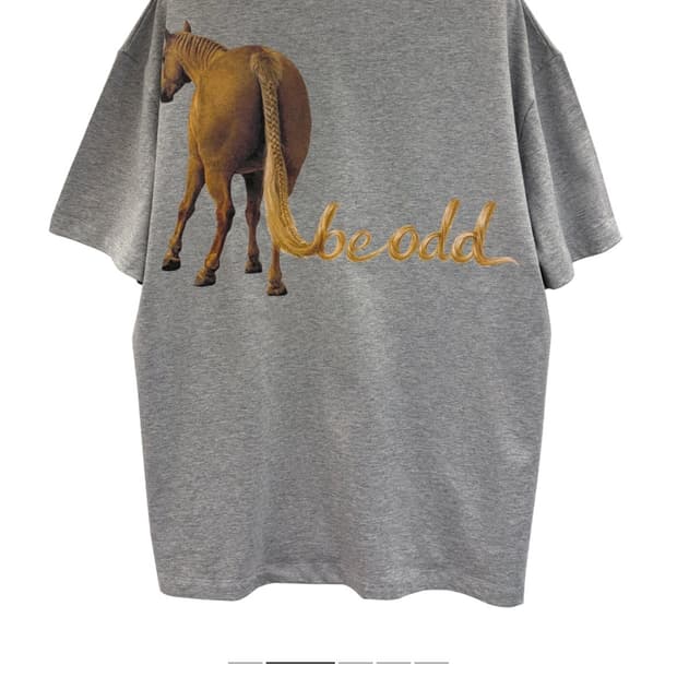 오들리워크샵 horse tee