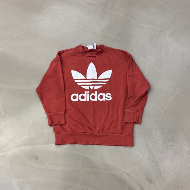 아디다스 맨투맨 버건디 S