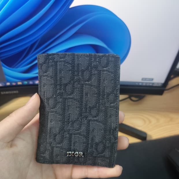 디올 오블리크 블랙 오거나이저