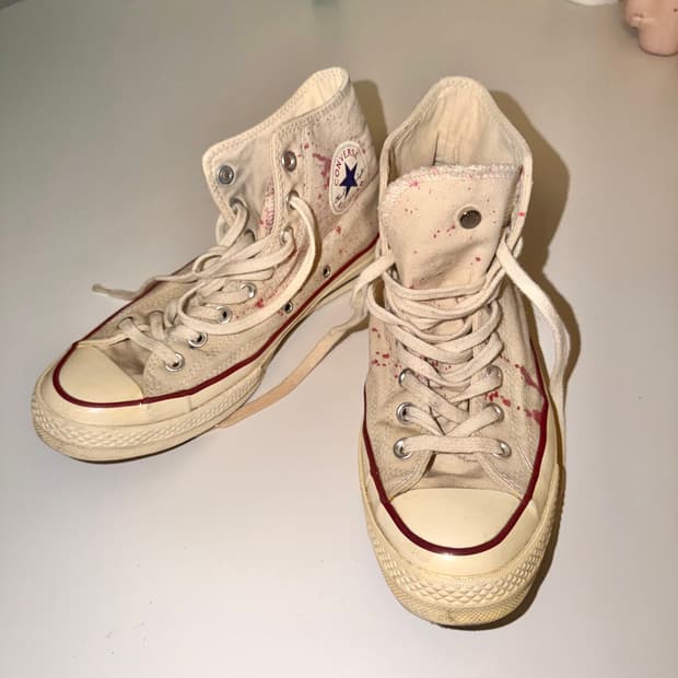 컨버스 척테일러 올스타 하이 페인트 스플래터 커스텀 260