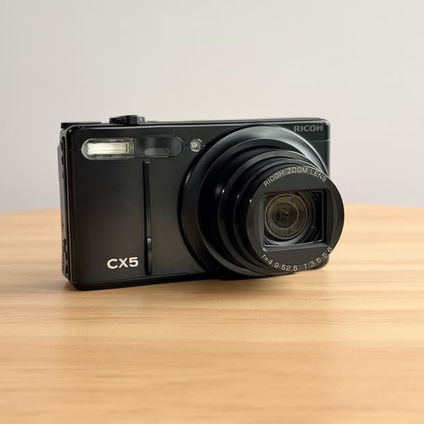 RICOH 리코 CX5  블랙 빈티지 디카