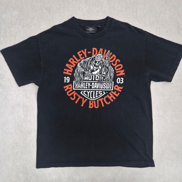 할리데이비슨 반팔티