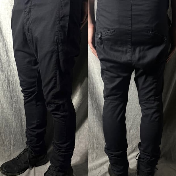 Poeme Bohemian Black Sarouel Pants  