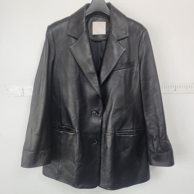 셀렙샵 블랙 양가죽 자켓