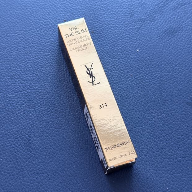 YSL 입생로랑 더 슬림 매트 립스틱 314 시나바 스타일
