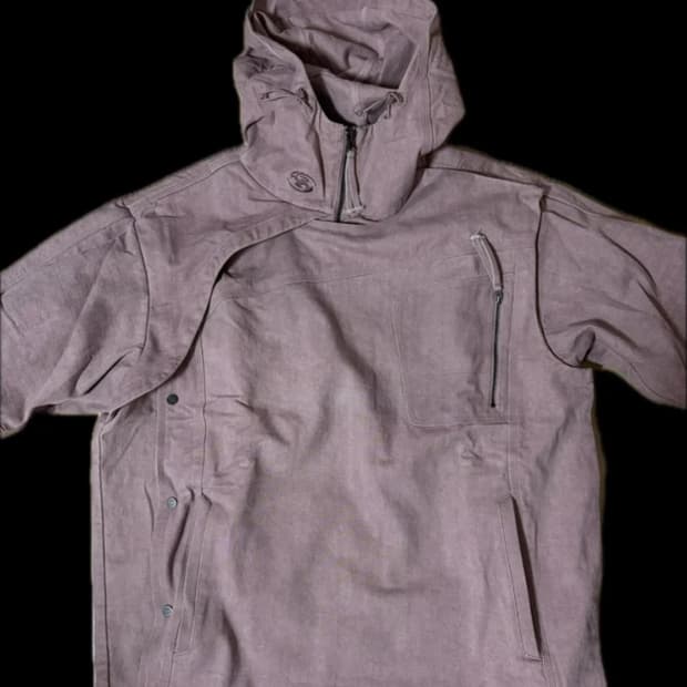 산산기어 코튼 위시드 후드 자켓 3사이즈