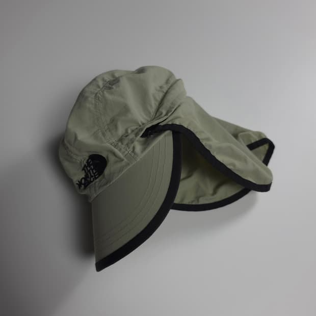 노스페이스 컨버터블 선 쉴드 나일론 러너 캡