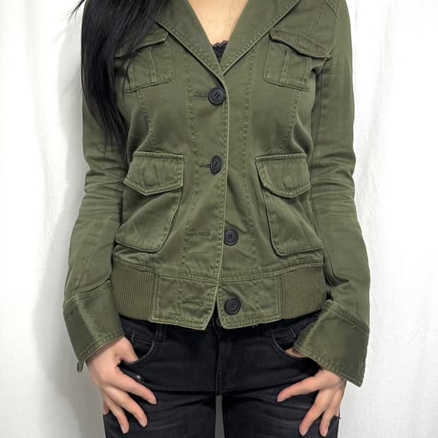 Khaki Utility Field Jacket