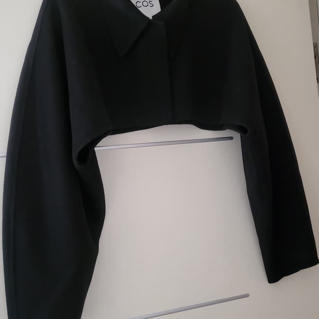 COS 코스 볼레로 크롭 울 자켓