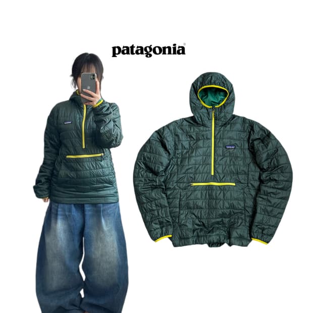 파타고니아 나노퍼프 아노락 경량패딩 