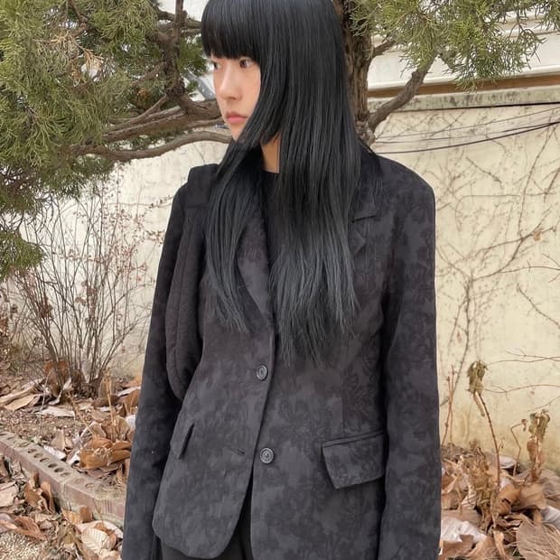 수룩 자가드 자켓