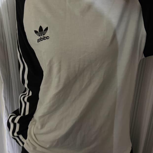 아디다스 화이트 롱슬리브 3XL