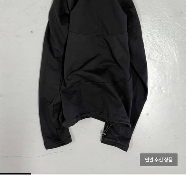 MPa SOFT-SHELL HALF ZIP (BLACK) M사이즈