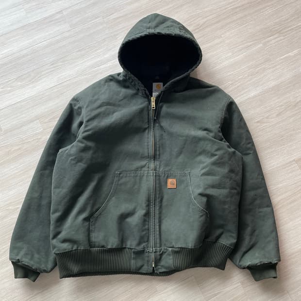 빈티지 칼하트 j130 mos 액티브 자켓