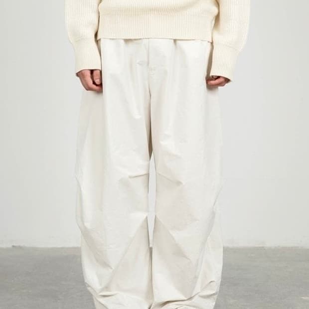 아모멘토 코튼 나일론 퍼티그 팬츠