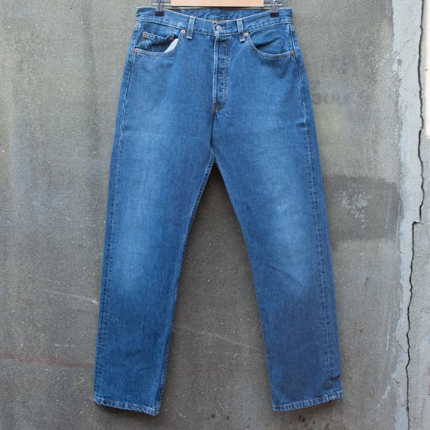 90s 리바이스 501 데님 팬츠 34/32 USA made