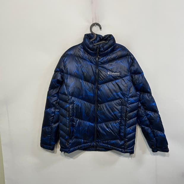 컬럼비아 남성 거위털 패딩 100