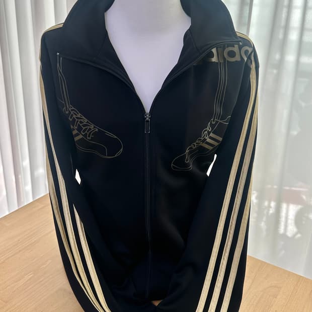 아디다스 초희귀 골드 금장 블랙 트랙탑 져지 오네갸루 stc 솜 이코